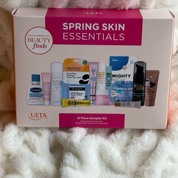 Ulta Beauty Other - Ulta Beauty Spring Skin Essentials Sampler Kit - Pink and White